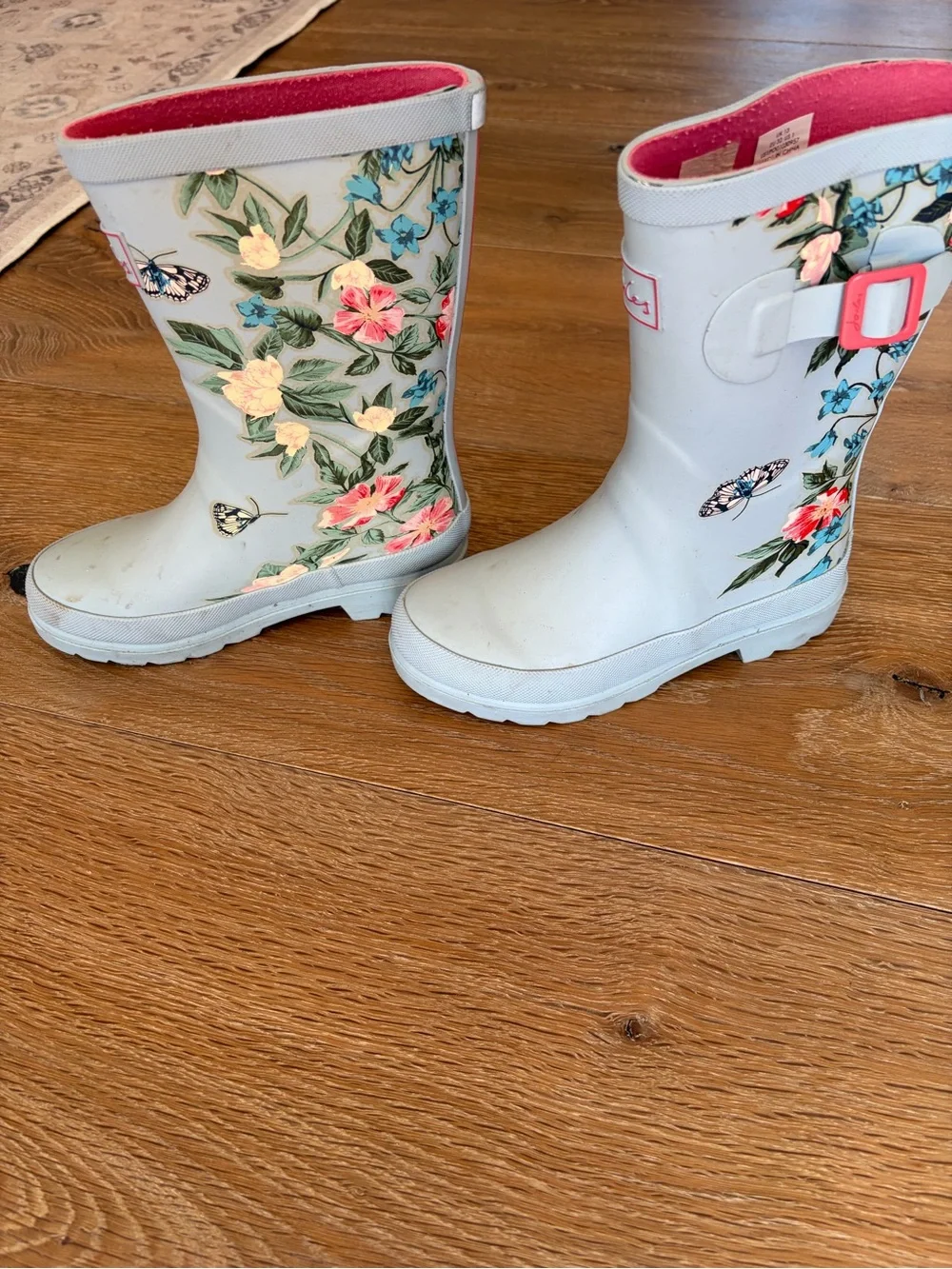 Joules waterproof floral
